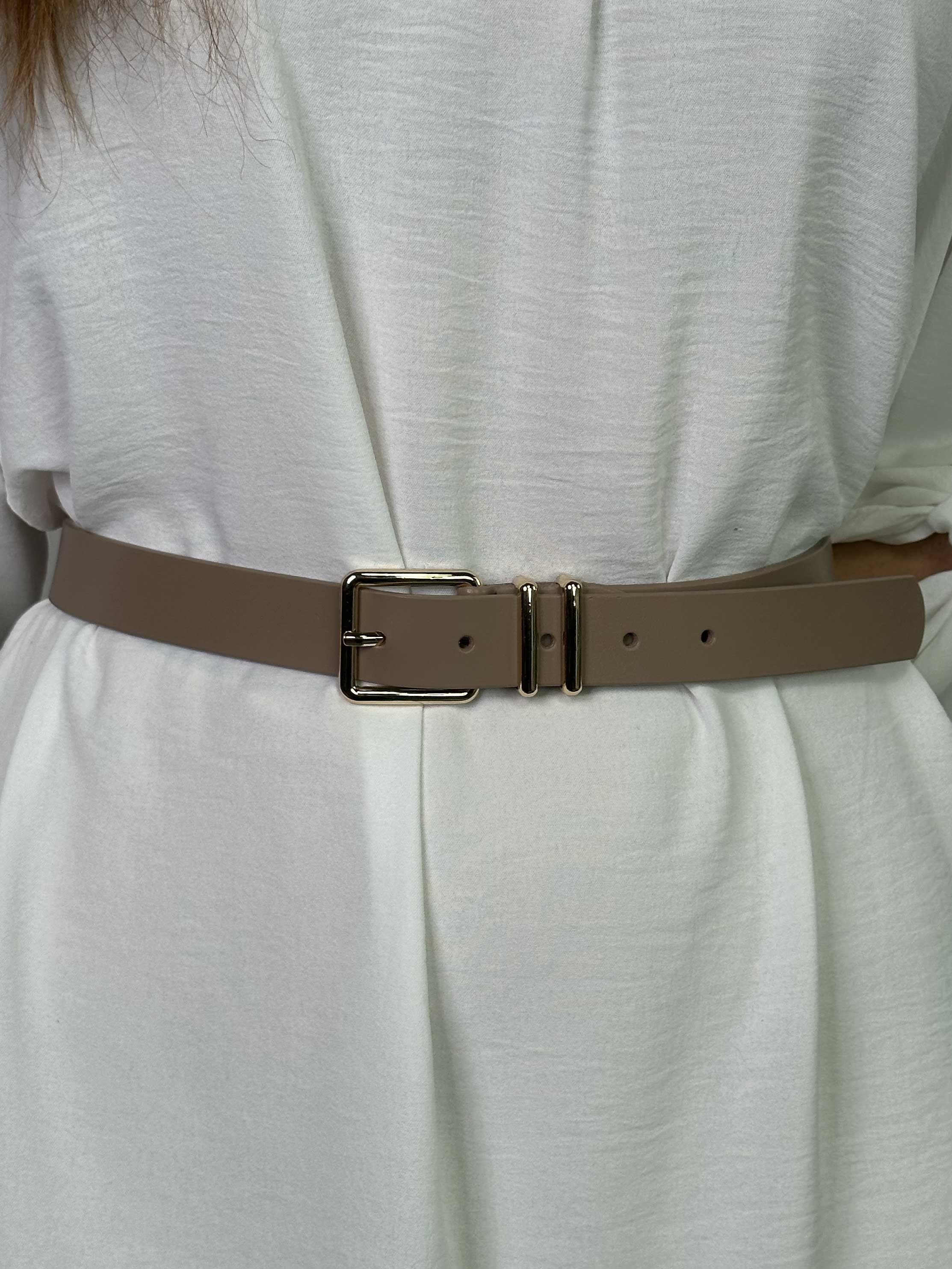 Rachel - Simpelt bælte i ægte læder